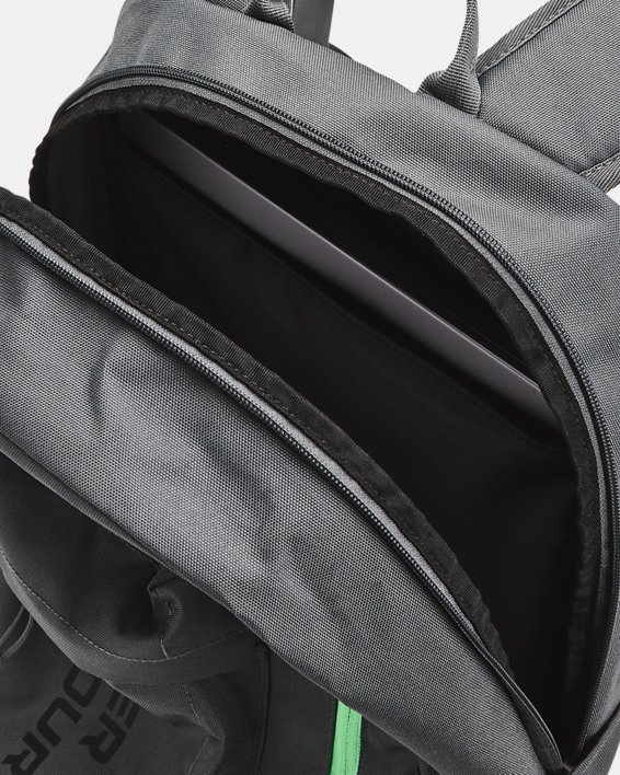 Unisex UA Halftime Backpack, Gray, pdpMainDesktop image number 3